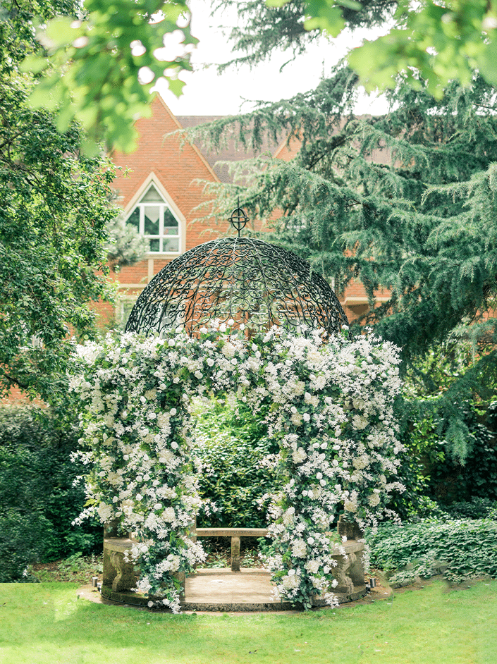 Wedding Dome in Warren House Hotel